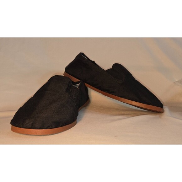 Kung Fu Shoes Lot of 20 Black Slip-On Men's Size 5/Women's Size 6 Rubber Sole - Picture 7 of 10